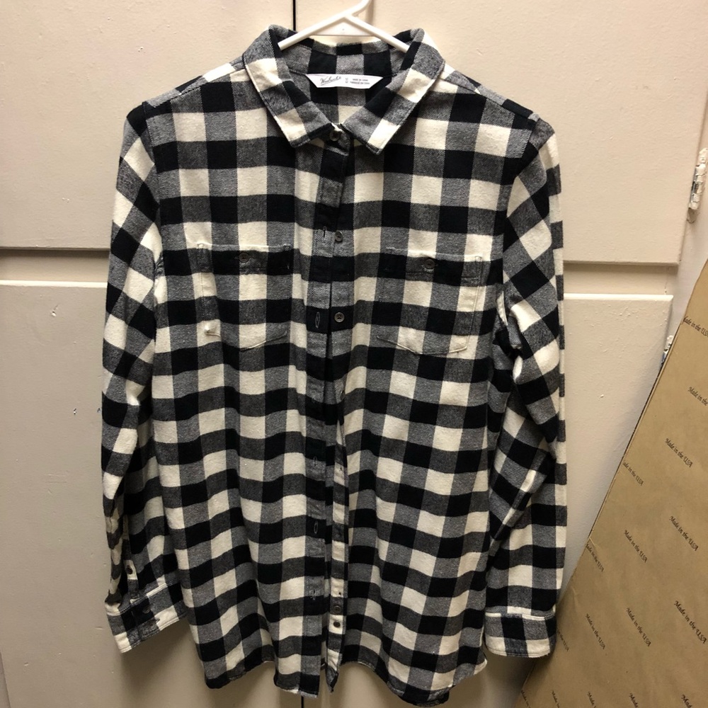 Men’s (unisex) Woolrich flannel button shirt